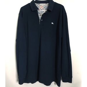 Burberry Long Sleeve Polo